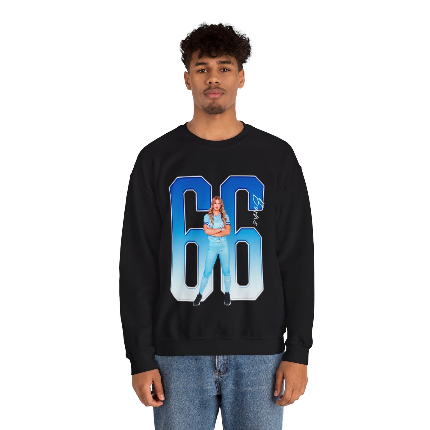 Addie Burns Player Icon Number Crewneck Sweatshirt
