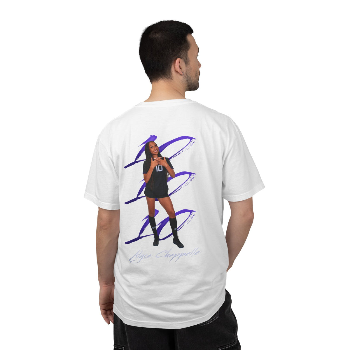 Alyce Chappelle Logo Front & Back Premium Tee