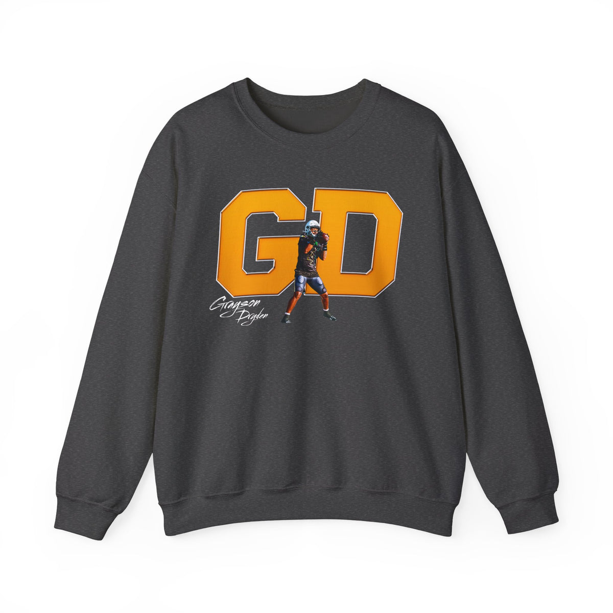 Grayson Dryden Big Initials Crewneck Sweatshirt