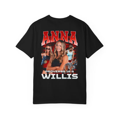 Anna Willis Logo Front & Back Premium Tee