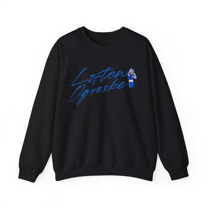 Lofton Ogroske Cursive Crewneck Sweatshirt