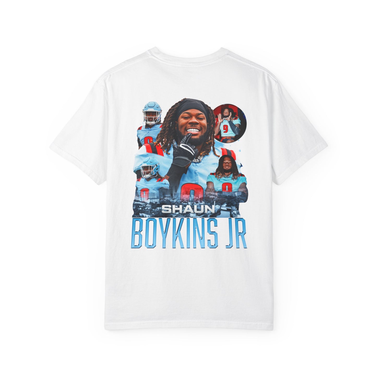 Shaun Boykins Jr. Logo Front & Back Premium Tee