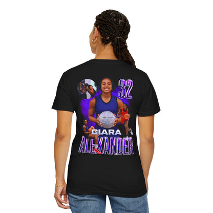 Ciara Alexander Logo Front & Back Premium Tee