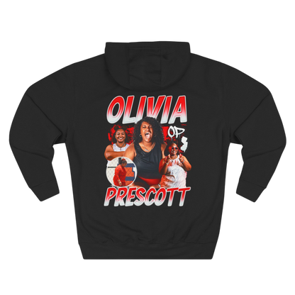 Olivia Prescott Soft-Style Badge Hoodie