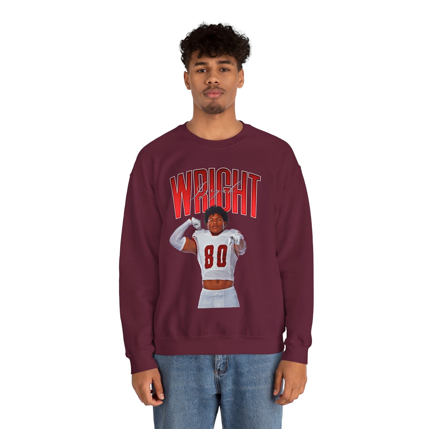 Izeyah Wright Athlete Glory Crewneck Sweatshirt