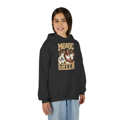 Monic Green Kids Hoodie