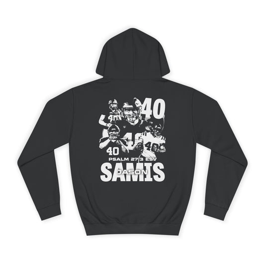 Jason Samis Premium Vintage Blackout Hoodie