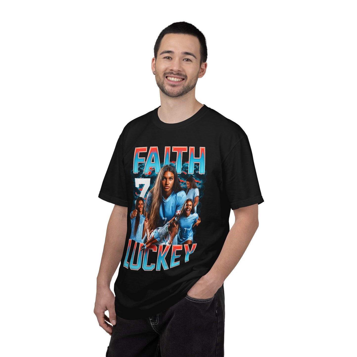 Faith Luckey Logo Front & Back Premium Tee