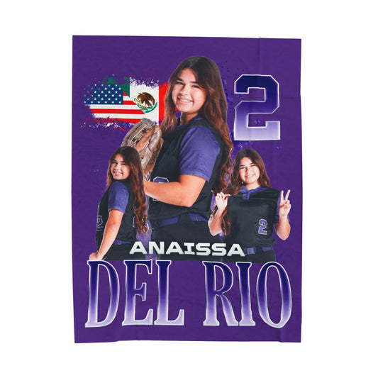Anaissa Del Rio Heritage Pride 60"-80" Plush Blanket