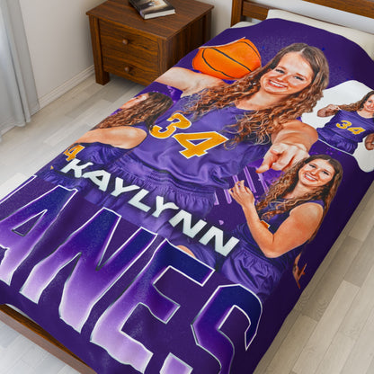 Kaylynn Janes 60"-80" Plush Blanket