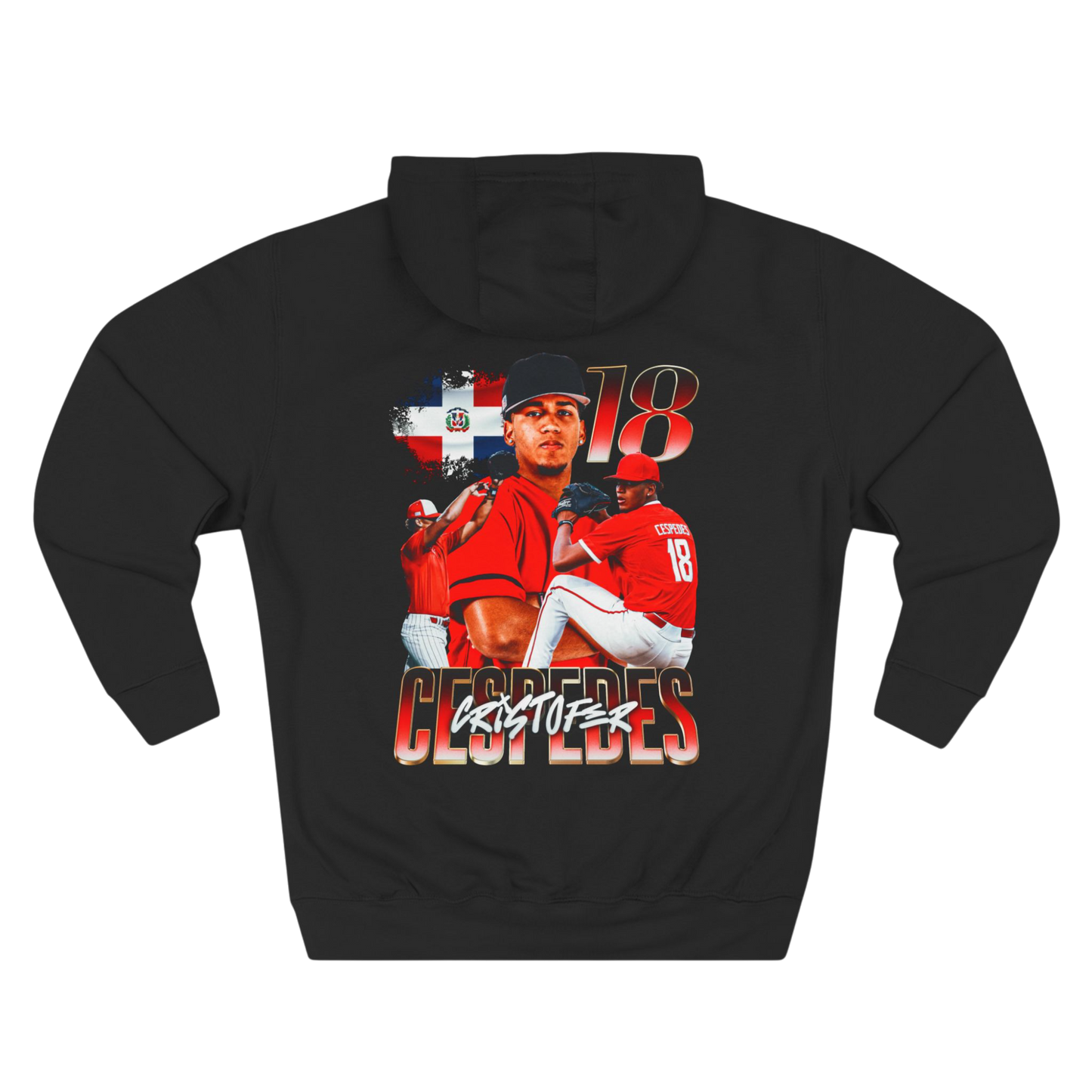 Cristofer Cespedes Soft-Style Badge Hoodie