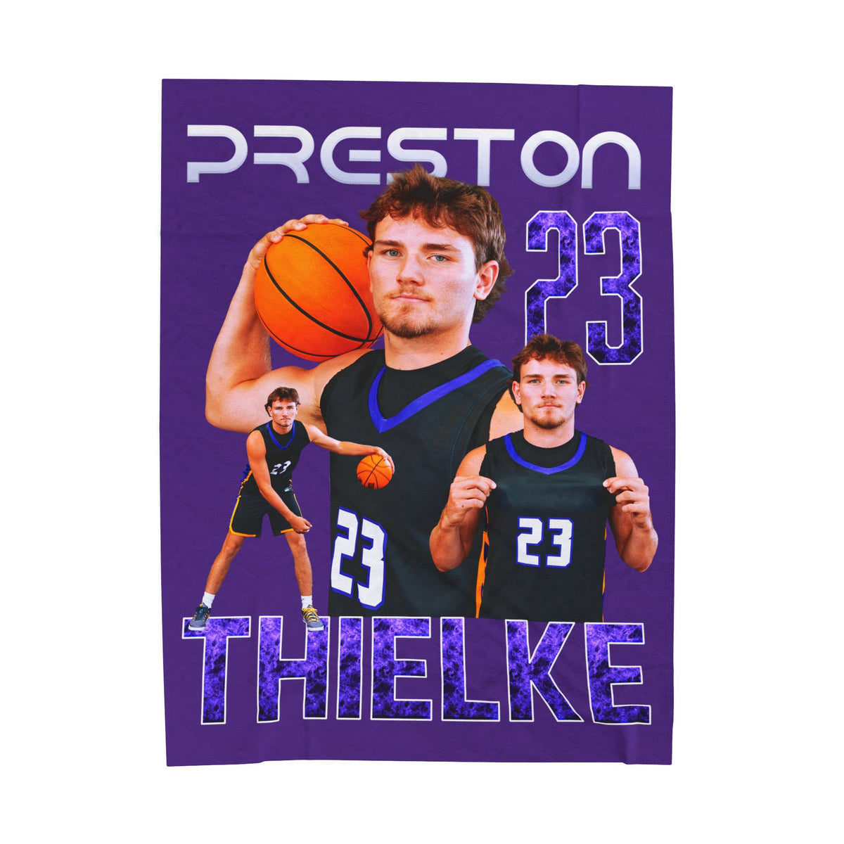 Preston Thielke 60"-80" Plush Blanket