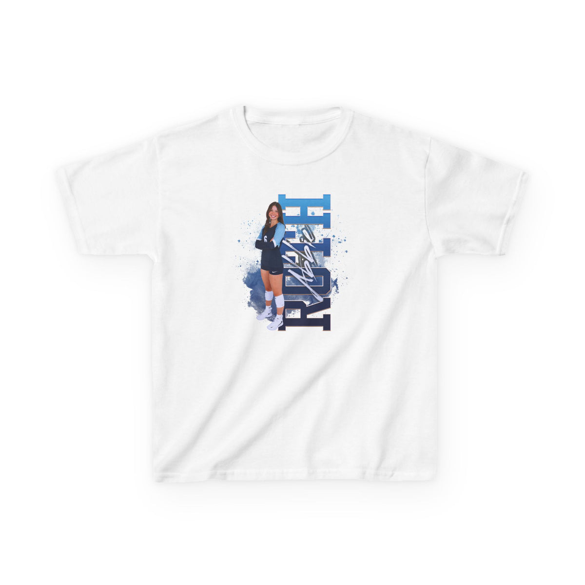 Abbie Roth Vertical Name Kids Tee