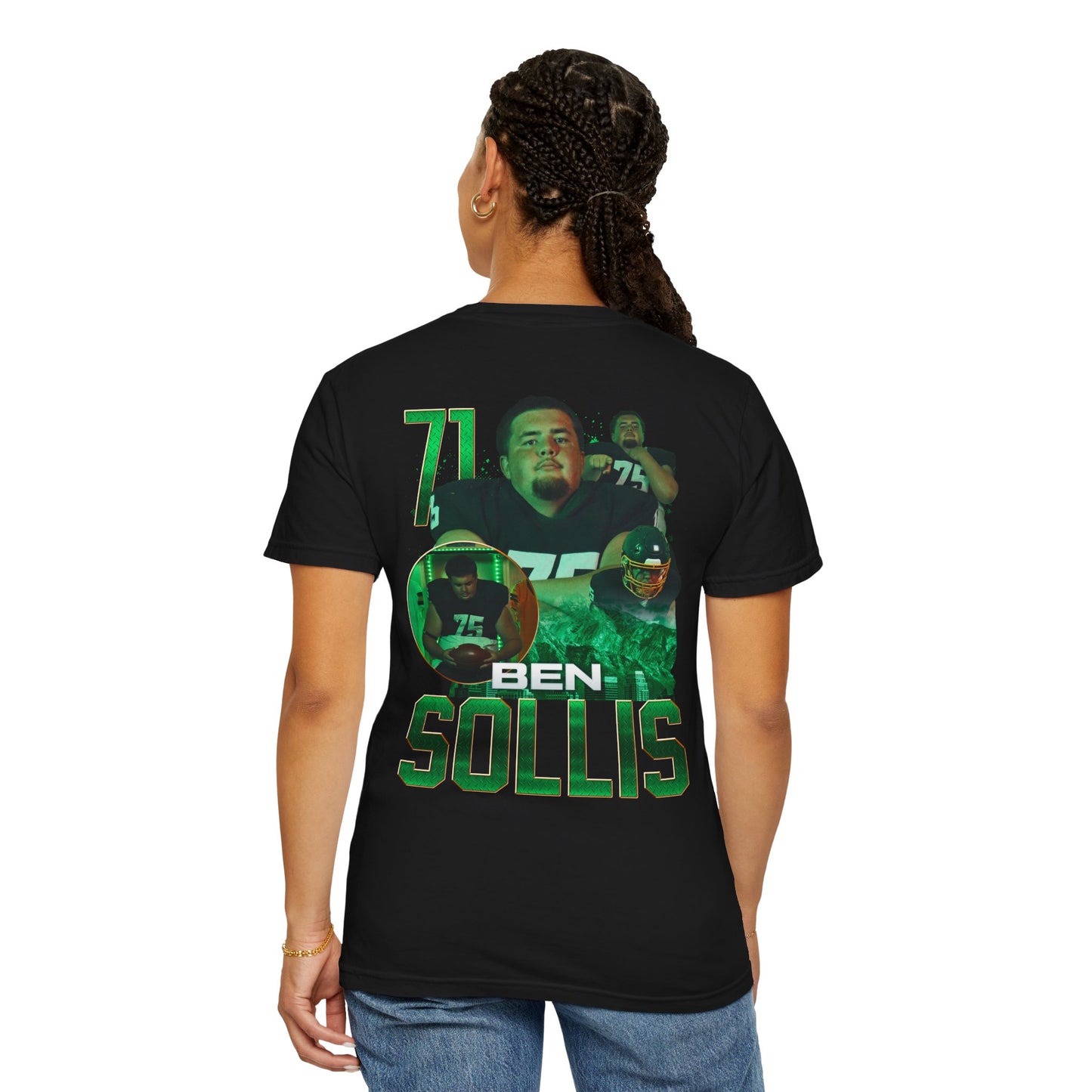 Ben Sollis Logo Front & Back Premium Tee