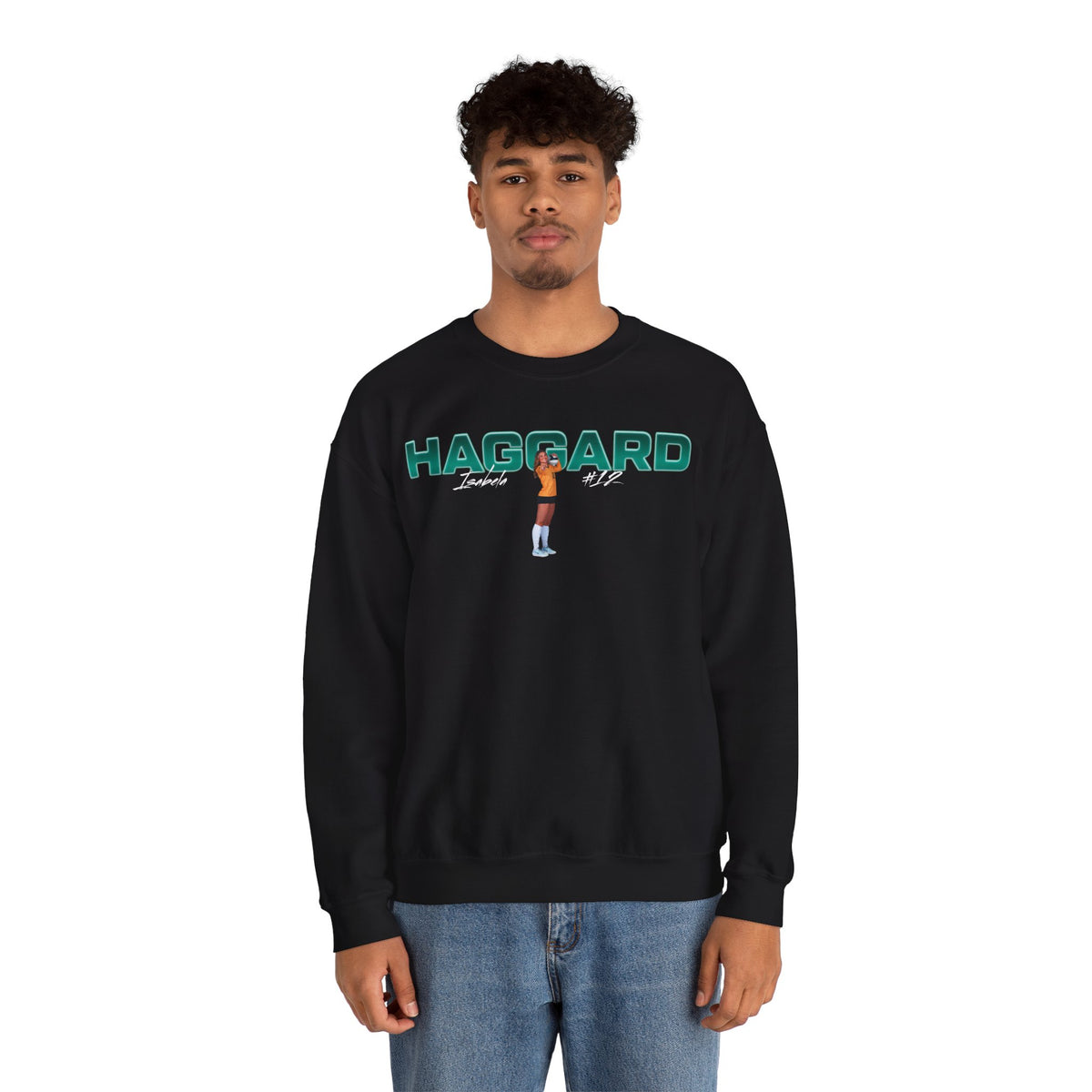 Isabela Haggard Lowkey Crewneck Sweatshirt