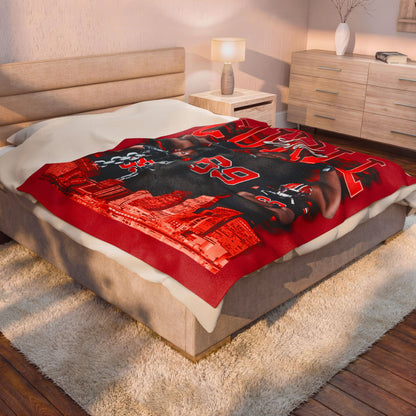Jordan Curll 60"-80" Plush Blanket