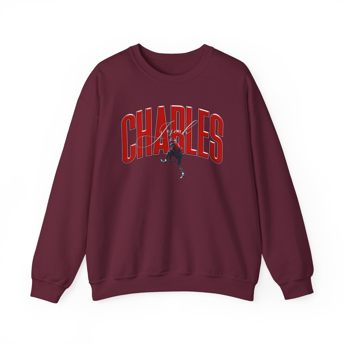 Josiah Charles Big Last Name Crewneck Sweatshirt
