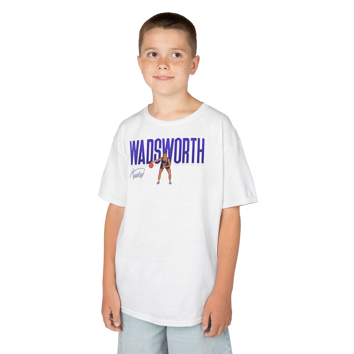 Kami Wadsworth Big Last Name Kids Tee
