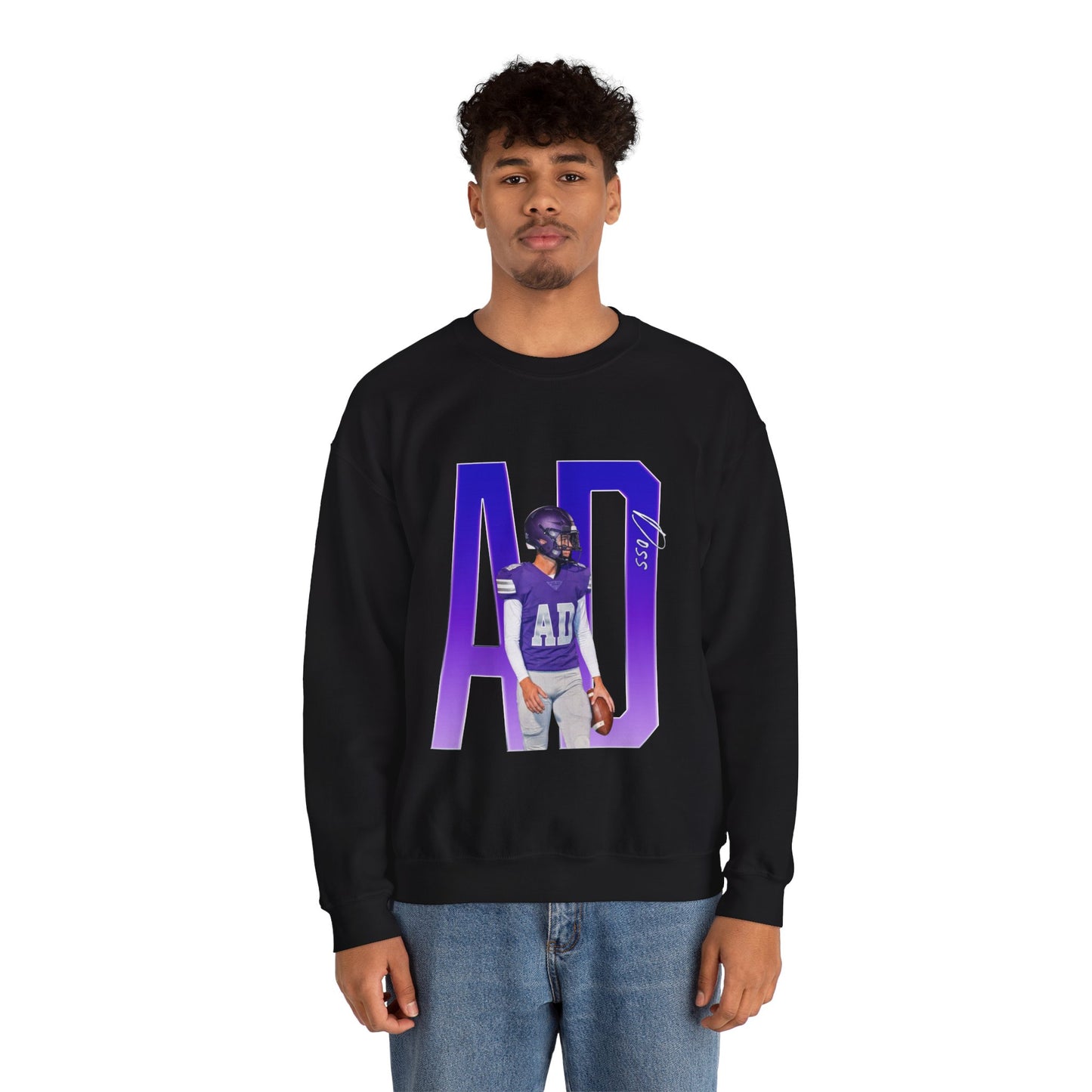 Aaron Doss Player Icon Initials Crewneck Sweatshirt