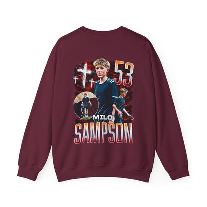 Milo Sampson Logo Front & Back Crewneck