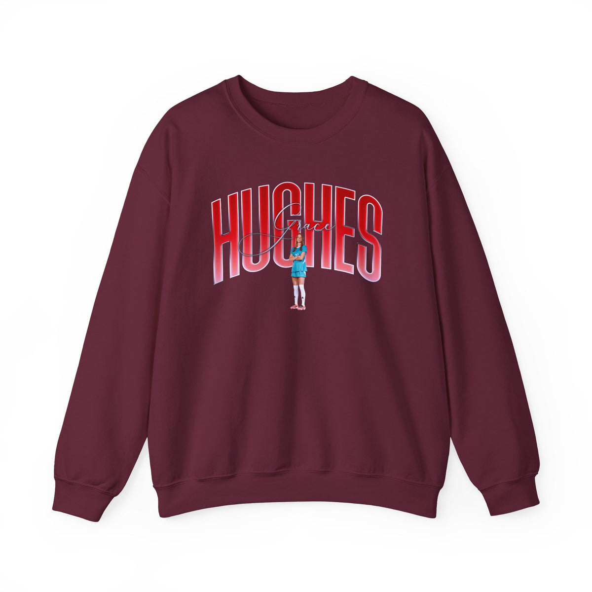 Grace Hughes Big Last Name Crewneck Sweatshirt