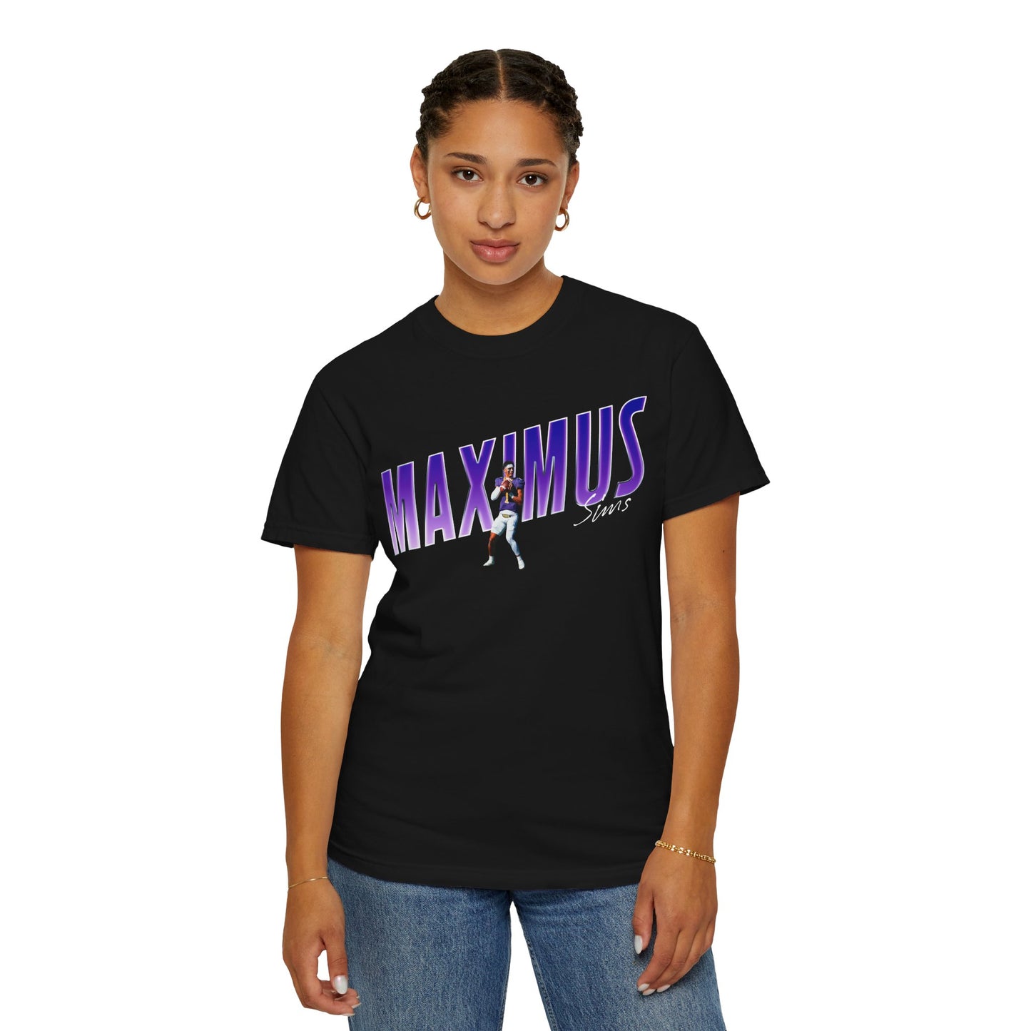 Maximus Sims Cursive Combo Colored Premium Tee