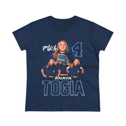 Anaya Togia Name & Number Ombre Women's Tee