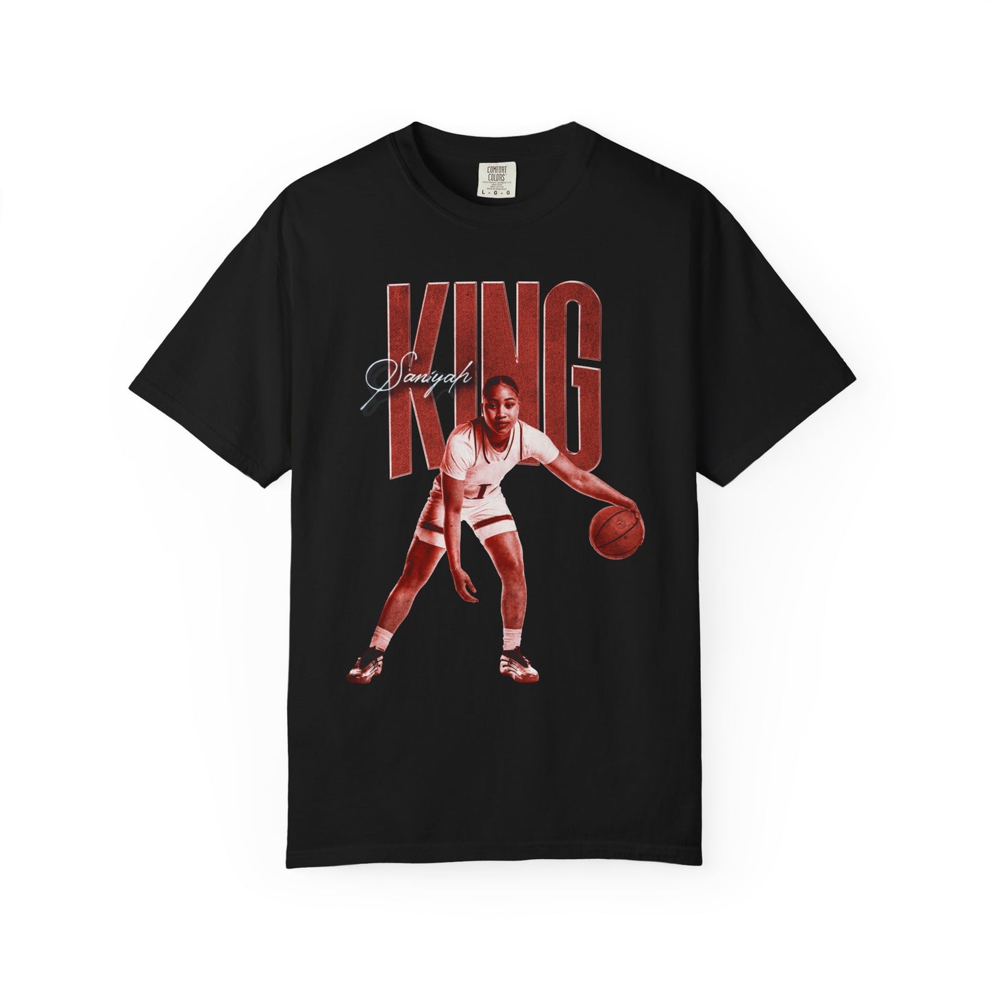 Saniyah King Faded Glory Heavyweight tee