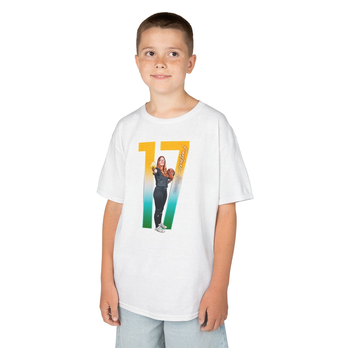 Sammie Kaufman-Warner Player Icon Number Kids Tee