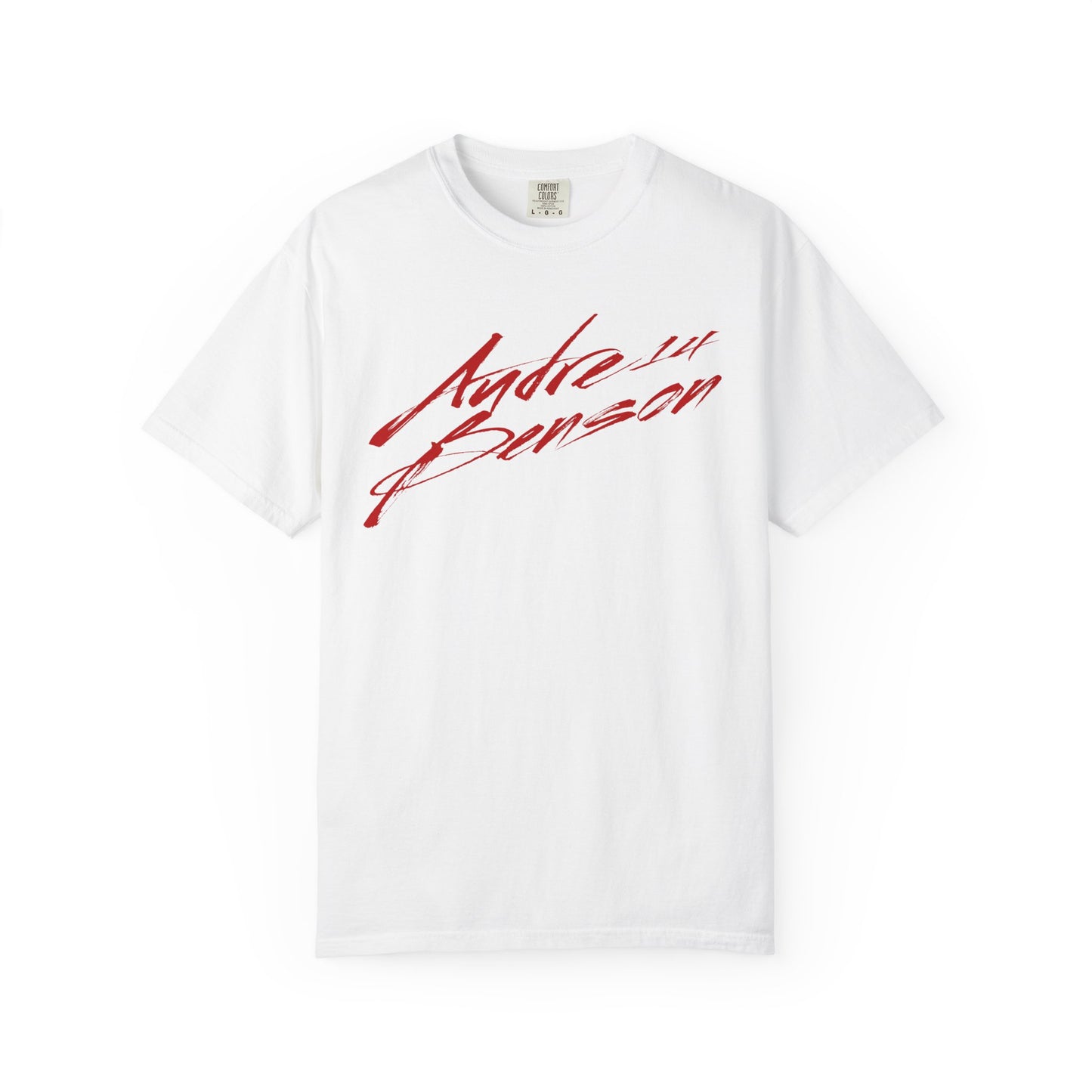 Audre Benson Cursive Name & Number Premium Tee