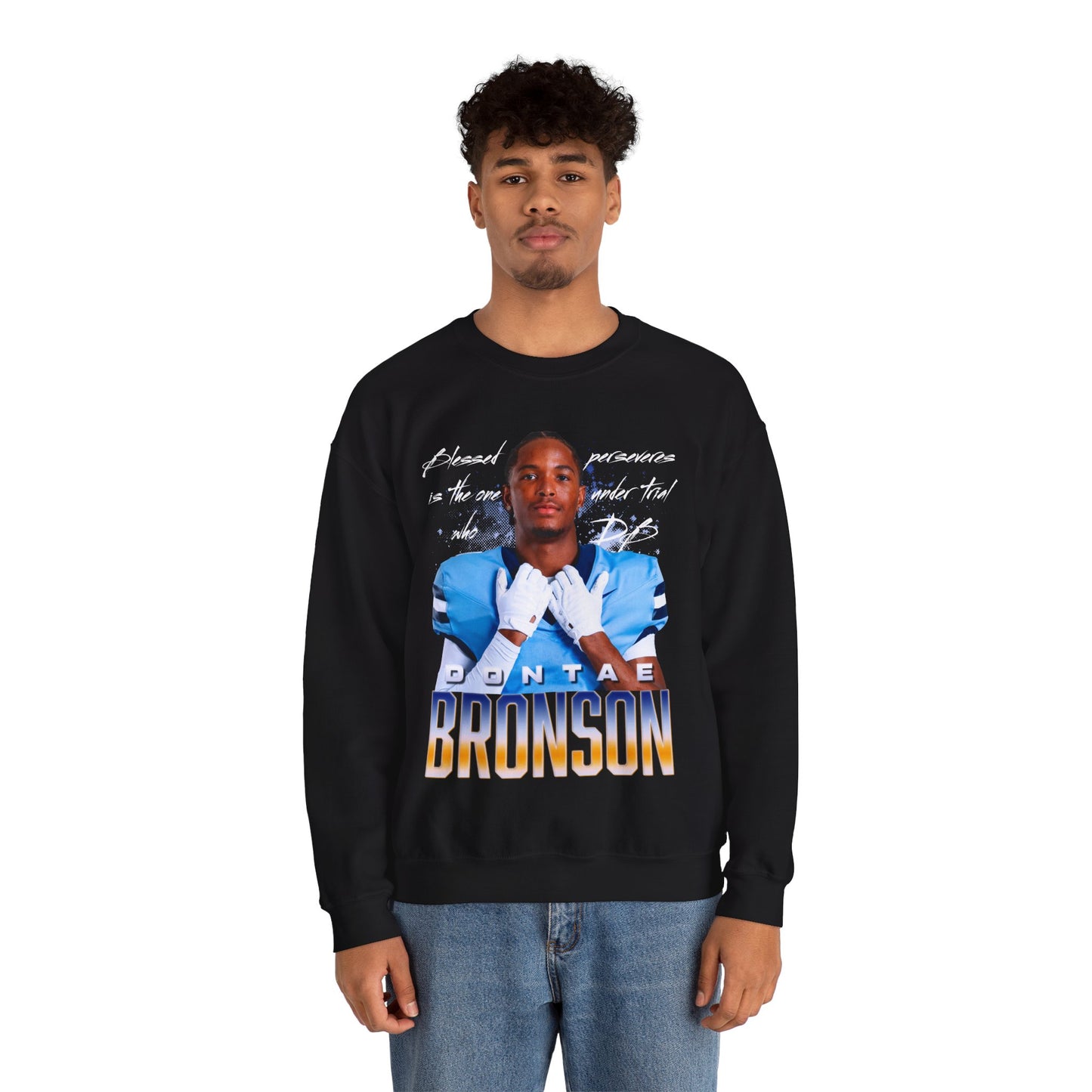 Dontae Bronson Featured Quote Crewneck Sweatshirt