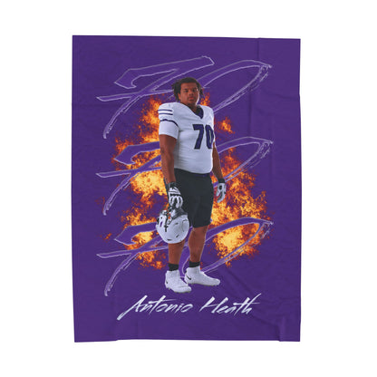 Antonio Heath 60"-80" Plush Blanket
