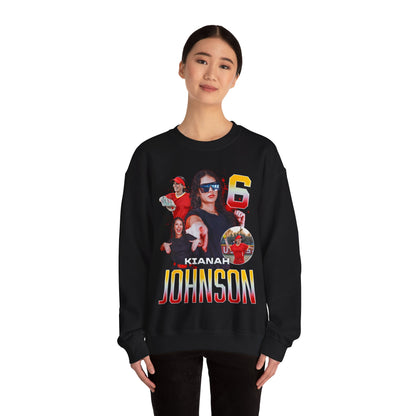 Kianah Johnson Name & Number Ombre Crewneck Sweatshirt