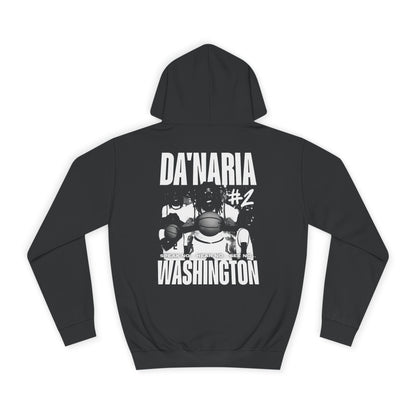 Da'Naria Washington Vintage Blackout Premium Hoodie