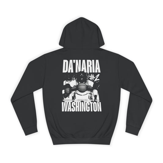 Da'Naria Washington Vintage Blackout Premium Hoodie