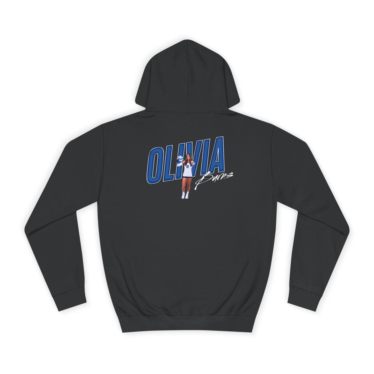 Olivia Burns Cursive Combo Colored Premium Hoodie