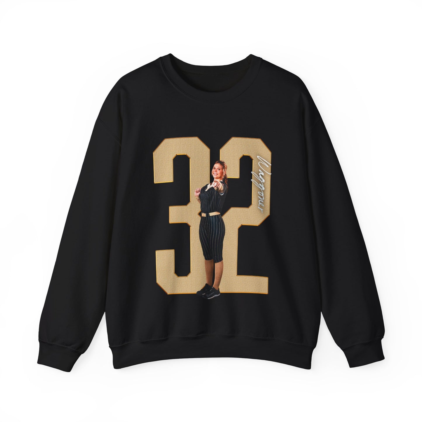 Haley Waggoner Player Icon Number Crewneck Sweatshirt