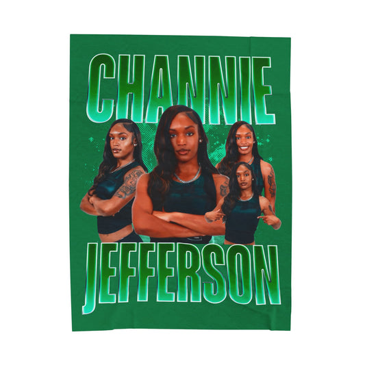 Channie Jefferson 60"-80" Plush Blanket