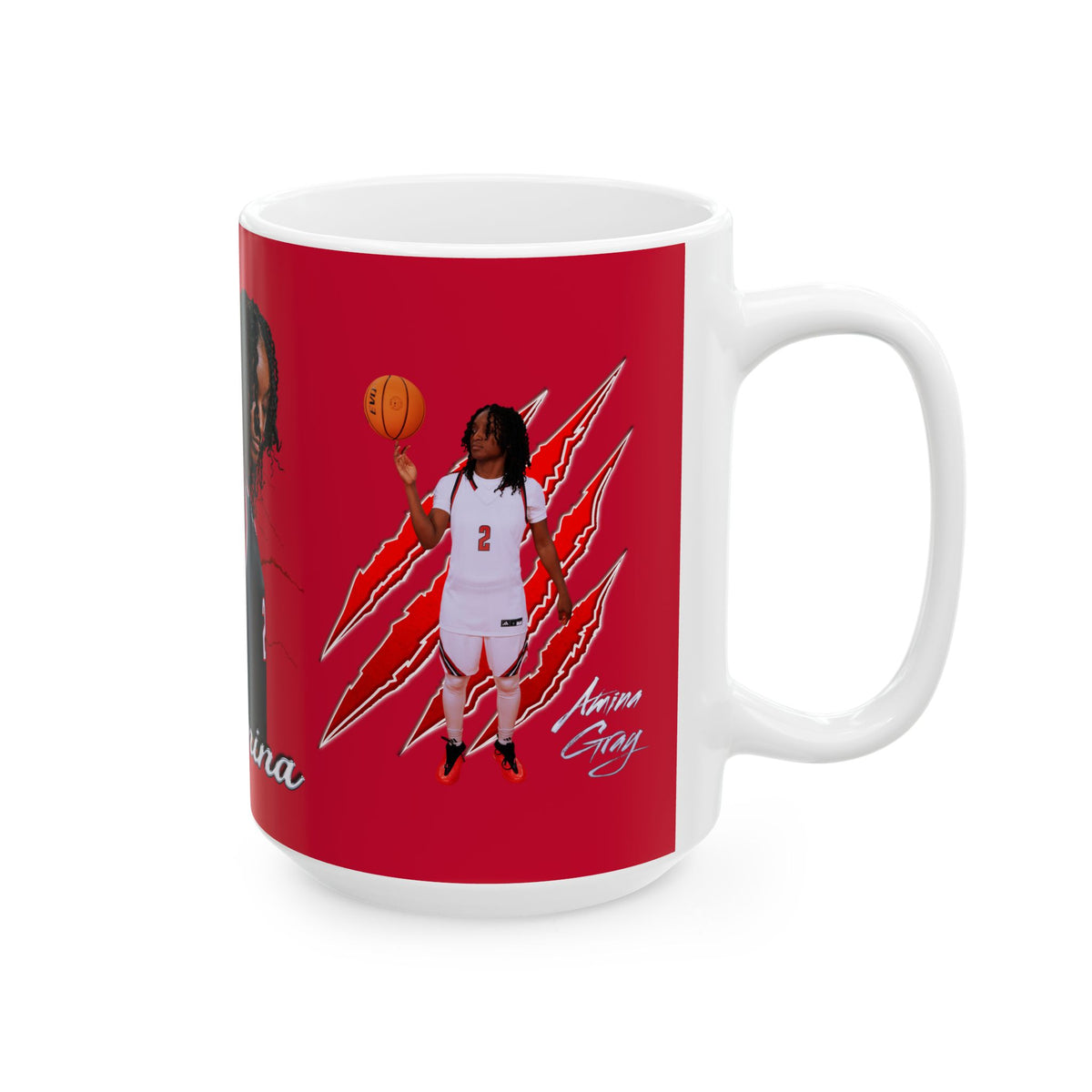 Amina Gray 15oz Mug