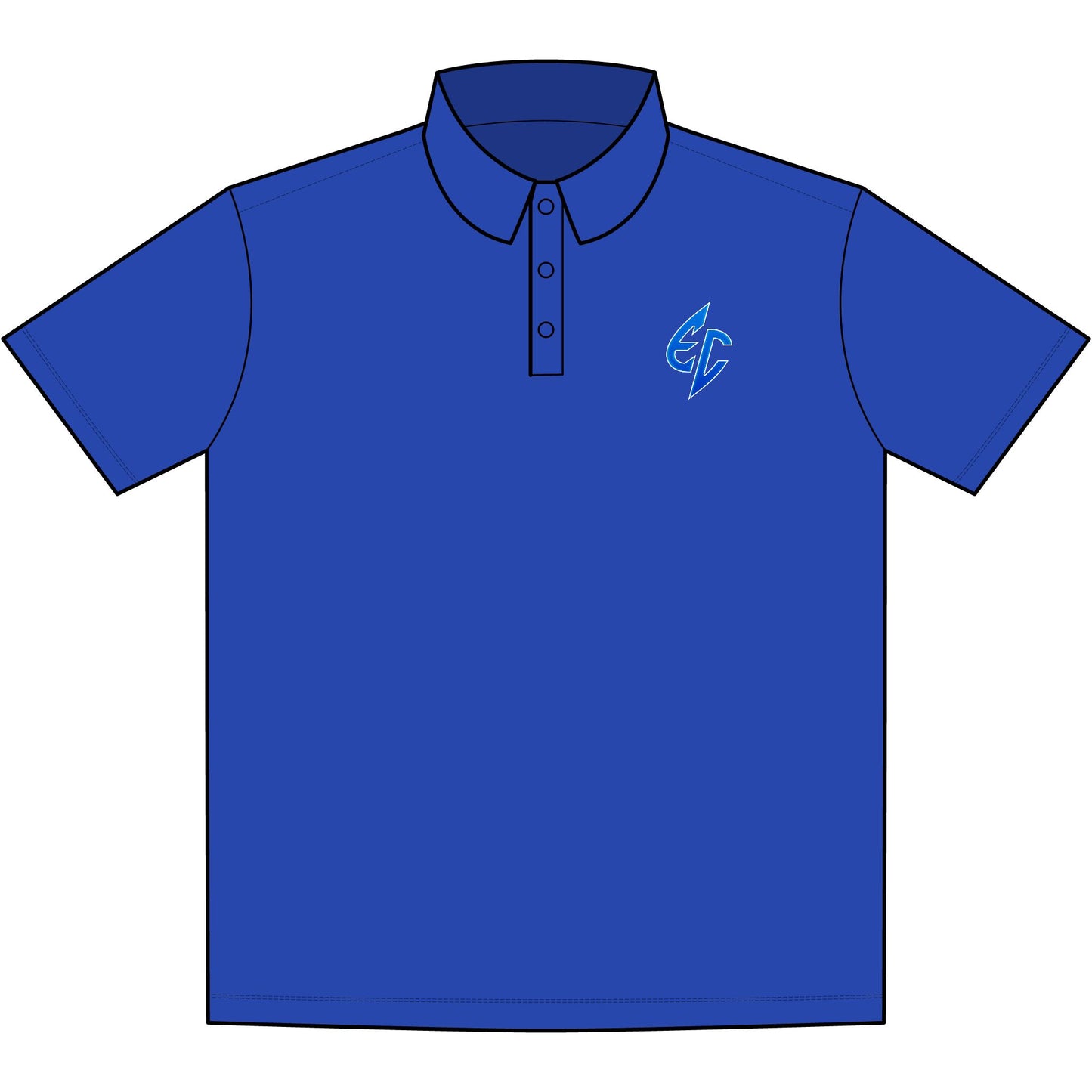 Erynne Castillo Logo Men's UV Polo