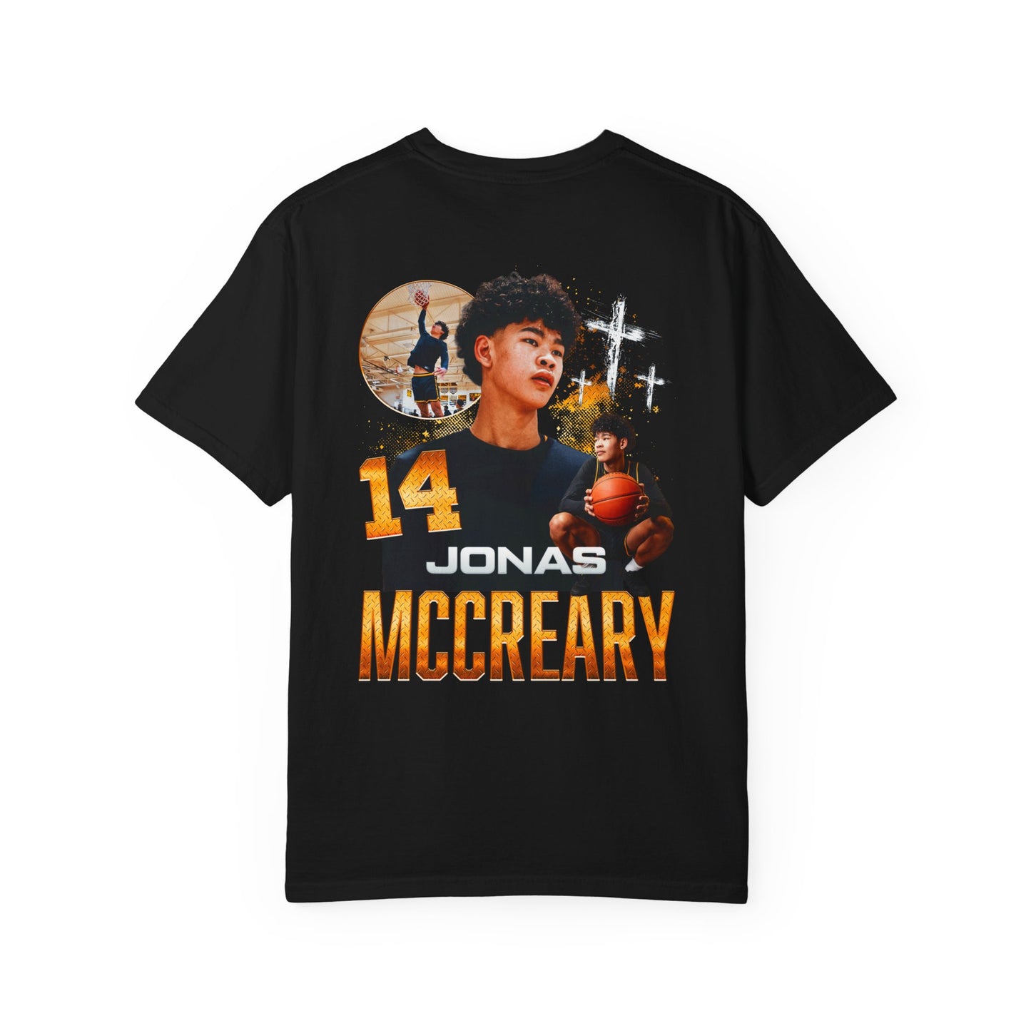 Jonas Mccreary Logo Front & Back Premium Tee
