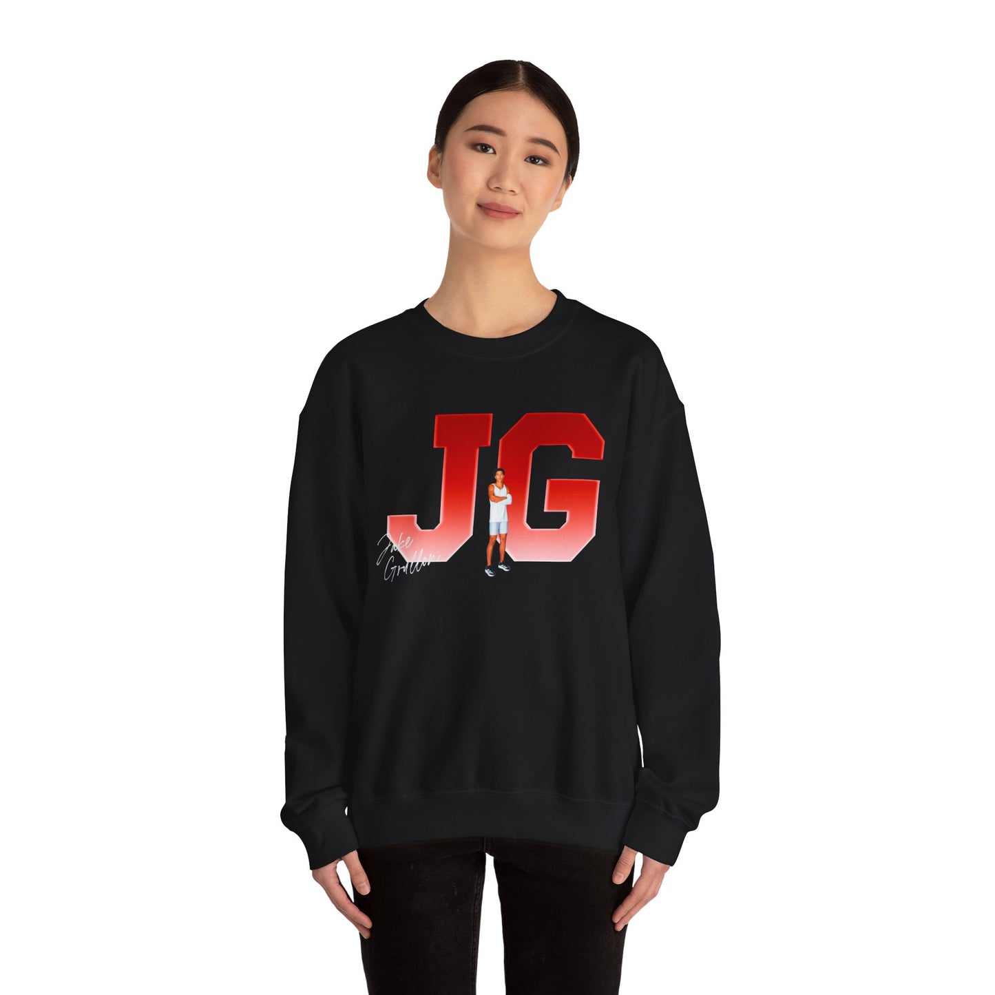 Jake Grullon Big Initials Crewneck Sweatshirt