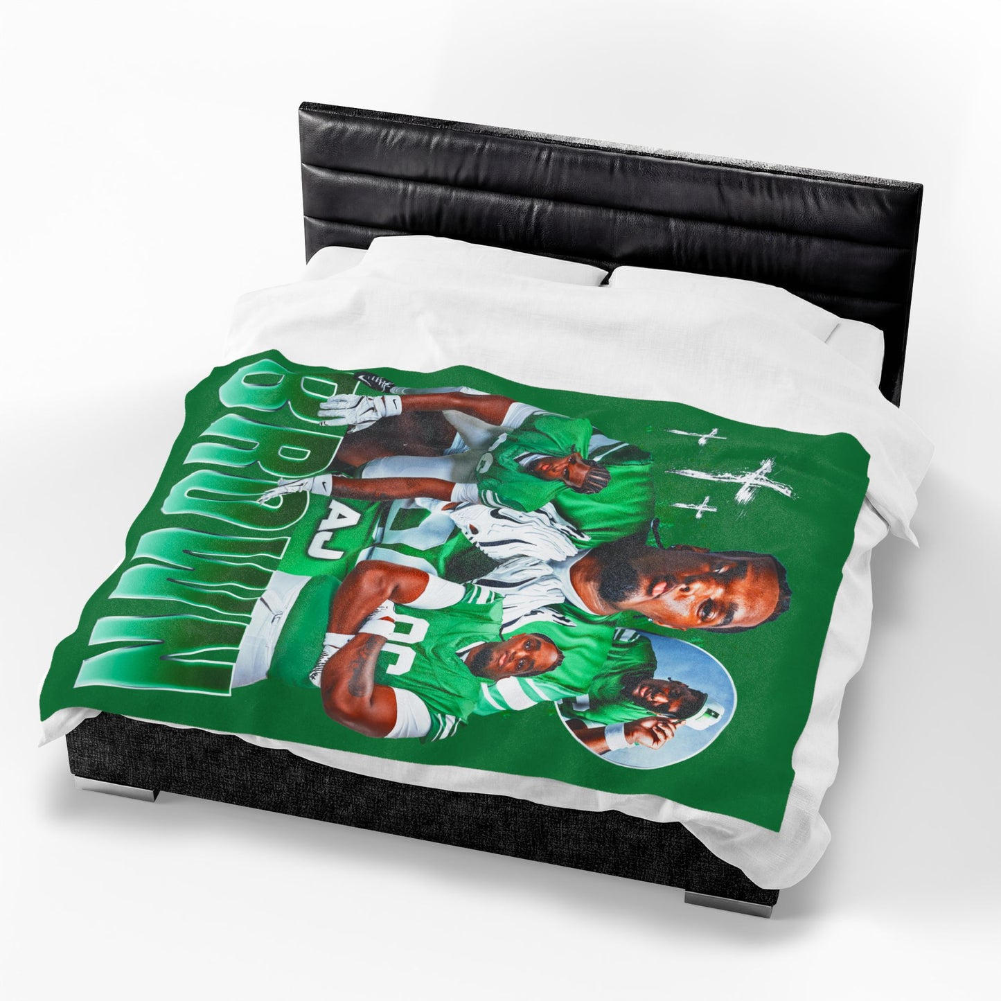 Aj Brown 60"-80" Plush Blanket
