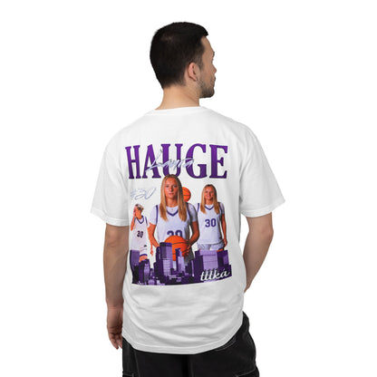Laura Hauge Logo Front & Back Premium Tee