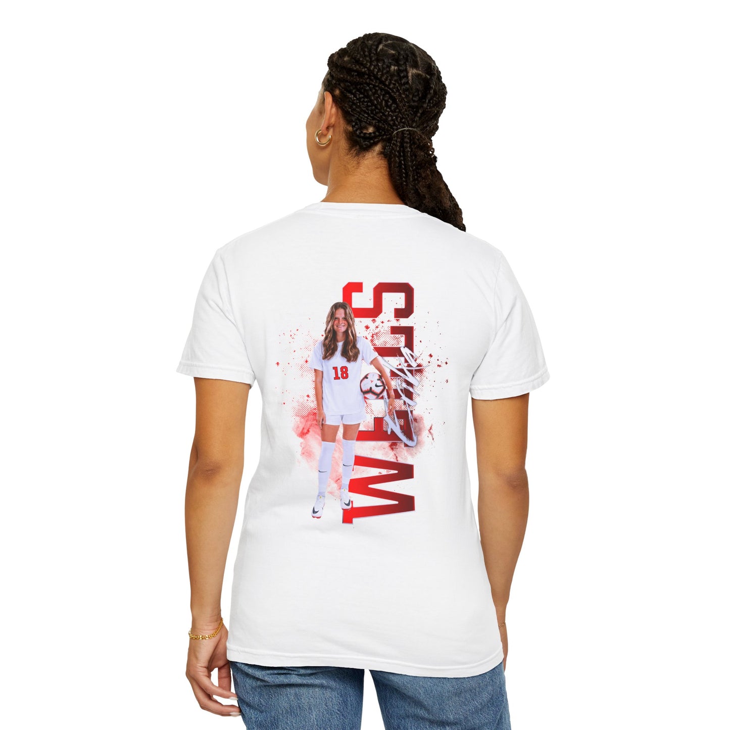 Erika Wells Logo Front & Back Premium Tee