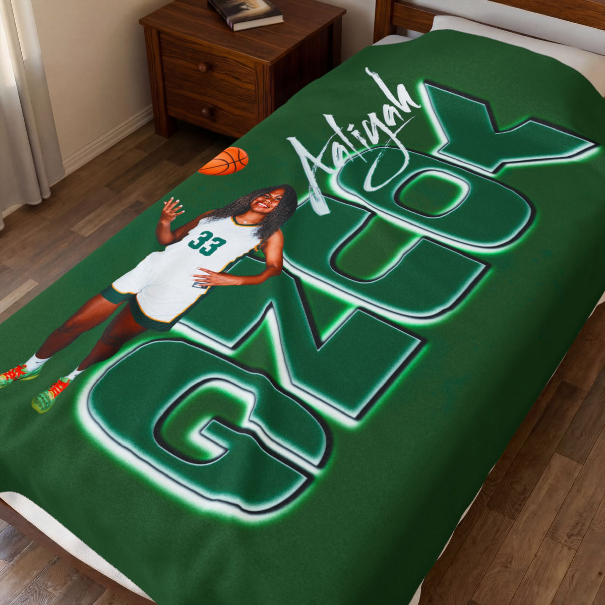Aaliyah Young 60"-80" Plush Blanket