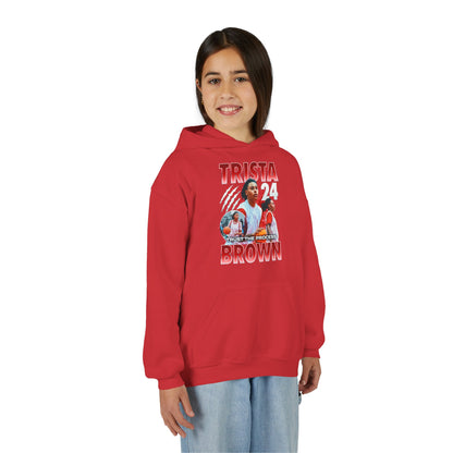 Trista Brown Kids Hoodie