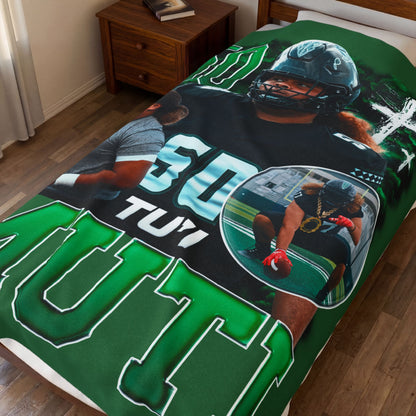 Tu'I Muti 60"-80" Plush Blanket