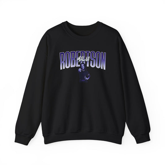 Malia Robertson Curved Combo Colored Crewneck Sweatshirt