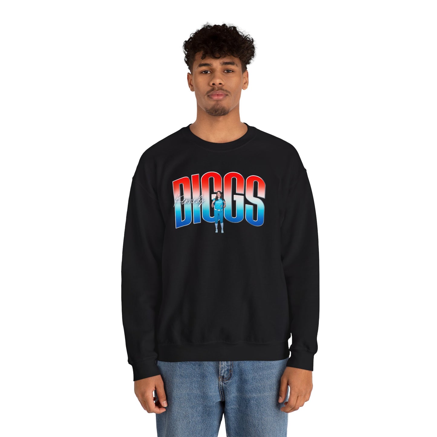 Kennedy Diggs Big Last Name Crewneck Sweatshirt